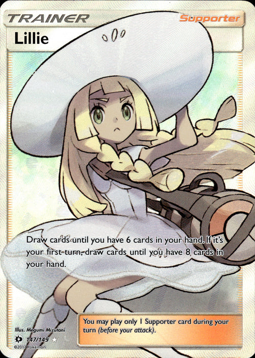 Trainer Lillie- Full Art - (147/149) - Sun and Moon