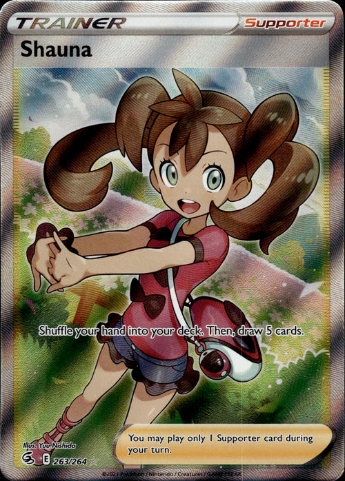 (263/264) Shauna - Full Art - Fusion Strike