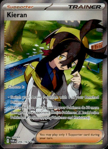 Kieran Full Art 206/167 - Twilight Masquerade