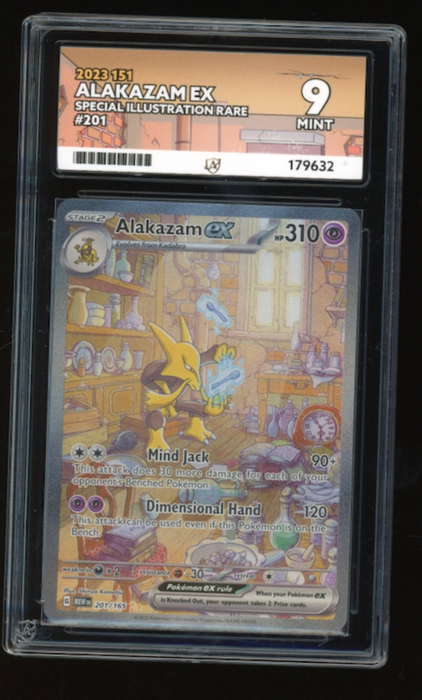 Alakazam EX - Special Illustration Rare - 201/165 - Pokemon 151 - ACE 9