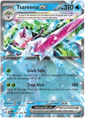 Tsareena ex (046/182) Holo Paradox Rift - PokeRand