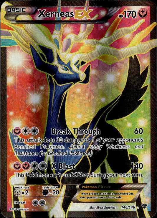 Xerneas EX (146/146) - XY Base - Light Play