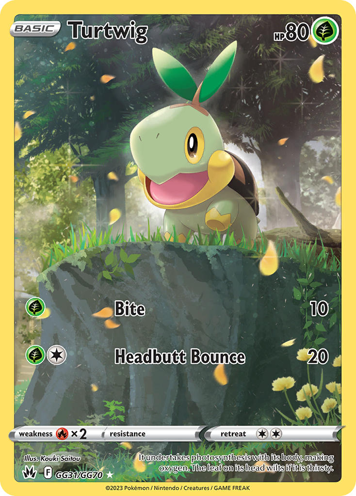 Turtwig - Galarian Gallery - Crown Zenith - GG31/GG70