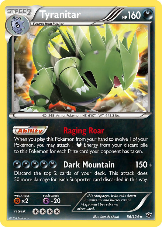 Tyranitar - Holo (56/124) - Fates Collide