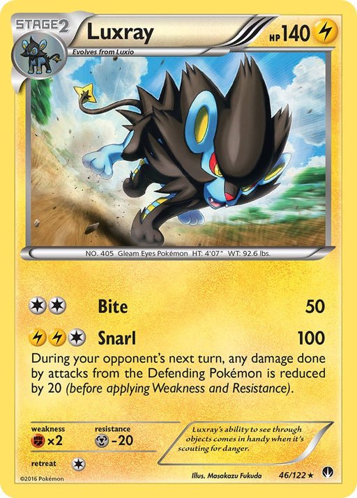 Luxray - Holo (46/122) - Breakpoint - PokeRand