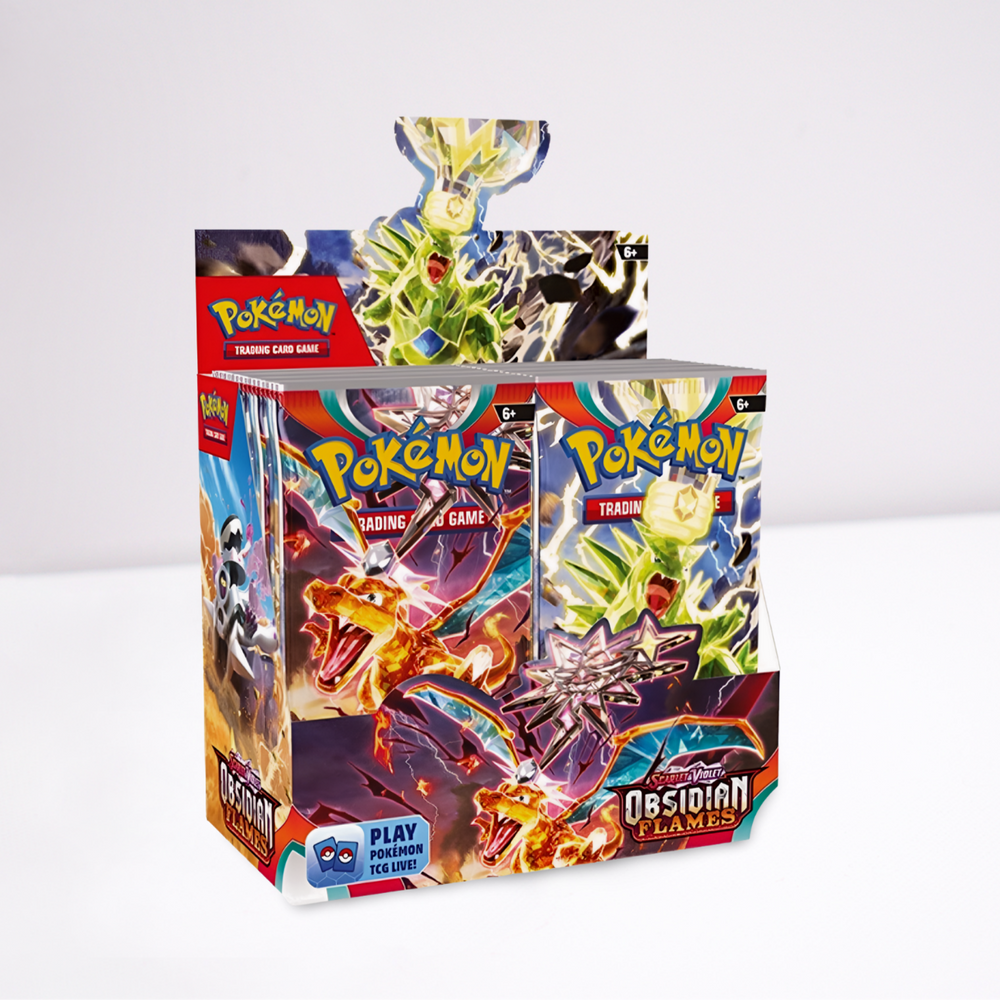 PRE ORDER Obsidian Flames Pokemon Booster Box (36 Packs) - PokeRand