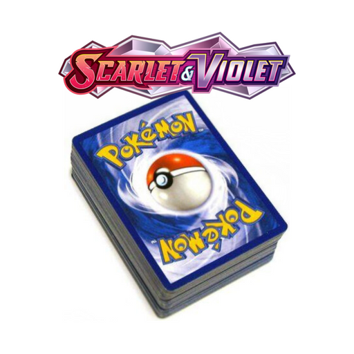 100 x Scarlet and Violet Bulk Cards - PokeRand