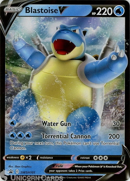 Blastoise V Promo - SWSH101 - PokeRand