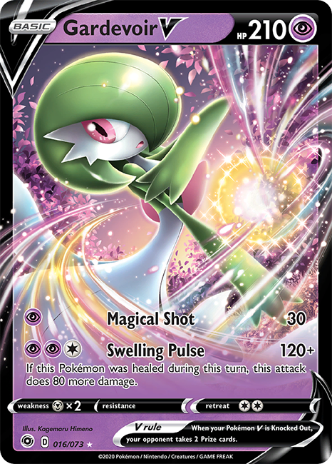 Gardevoir V (016/073) - Champion's Path - PokeRand