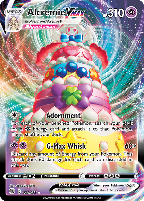 Alcremie VMax (023/073) - Champion's Path - PokeRand