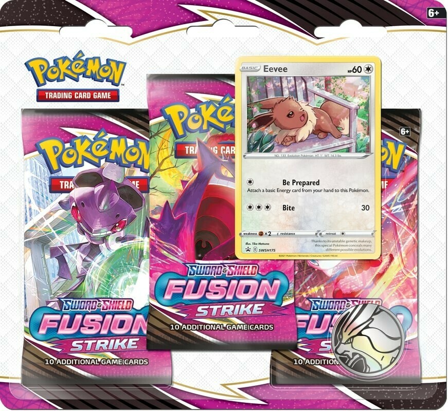 3 Pack Blister (Eevee) - Fusion Strike - PokeRand