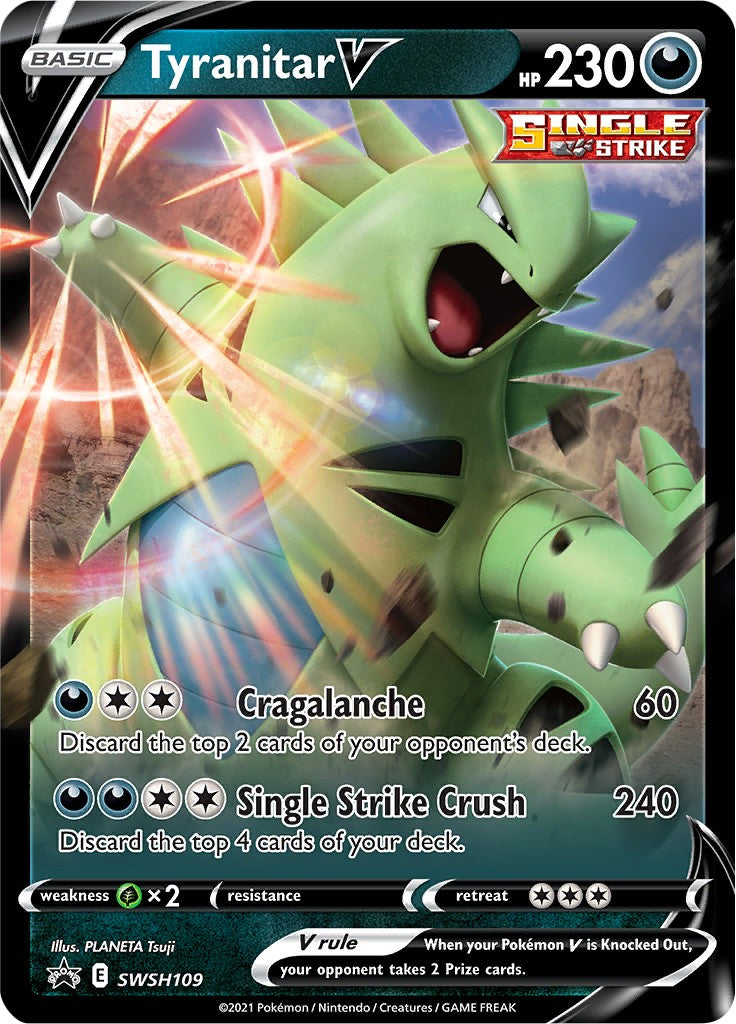 Tyranitar V Promo - SWSH109 - PokeRand