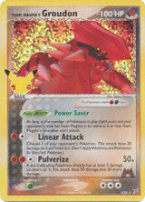 Team Magma's Groudon - Holo - Celebrations (25th Anniversary) 09/95 - PokeRand