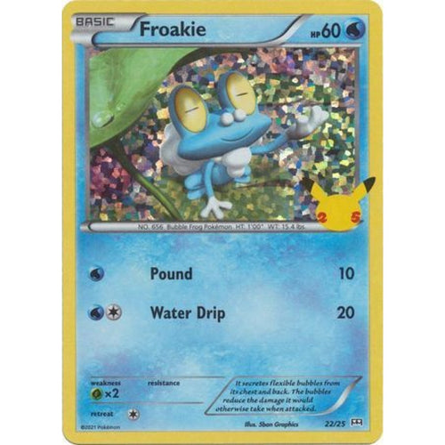 Froakie - Holo - Mcdonalds Collection 2021 - 22/25 - PokeRand