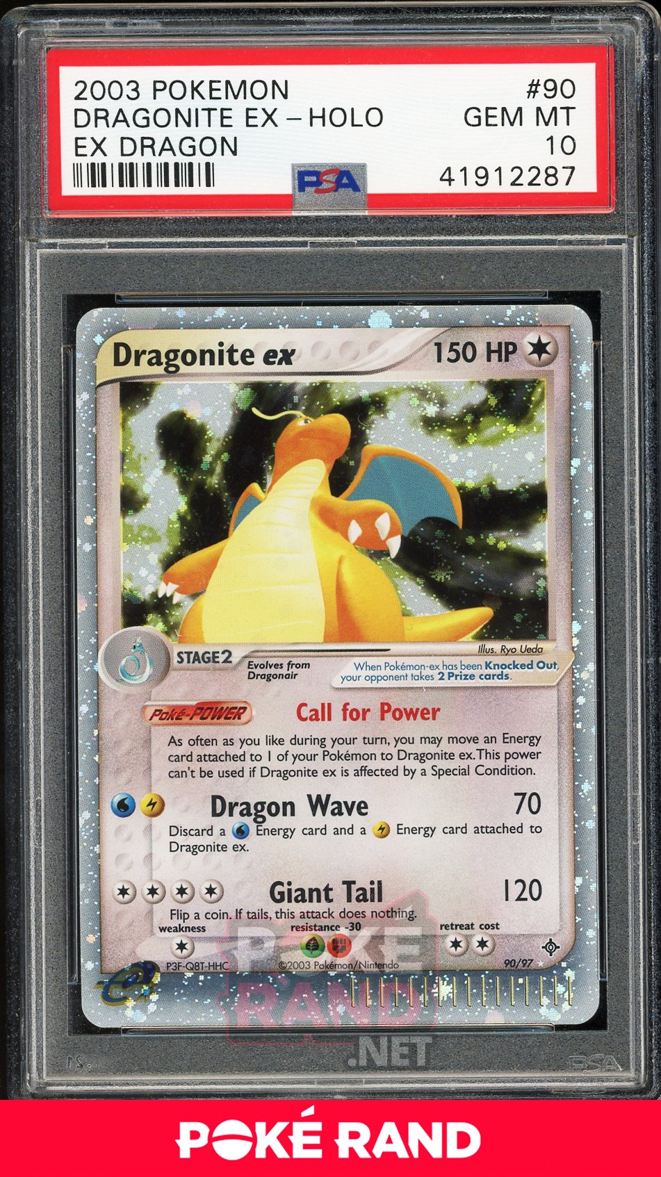 Dragonite ex (PSA 10) - ex Dragon #90 - PokeRand