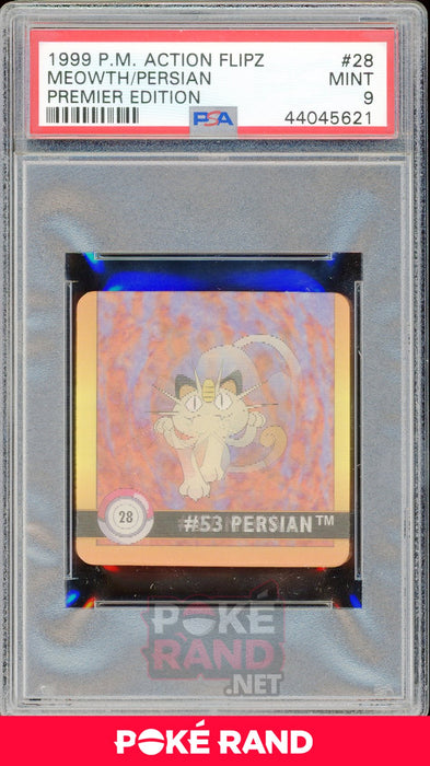 Meowth/Persian PSA 9 - Action Flipz - PokeRand