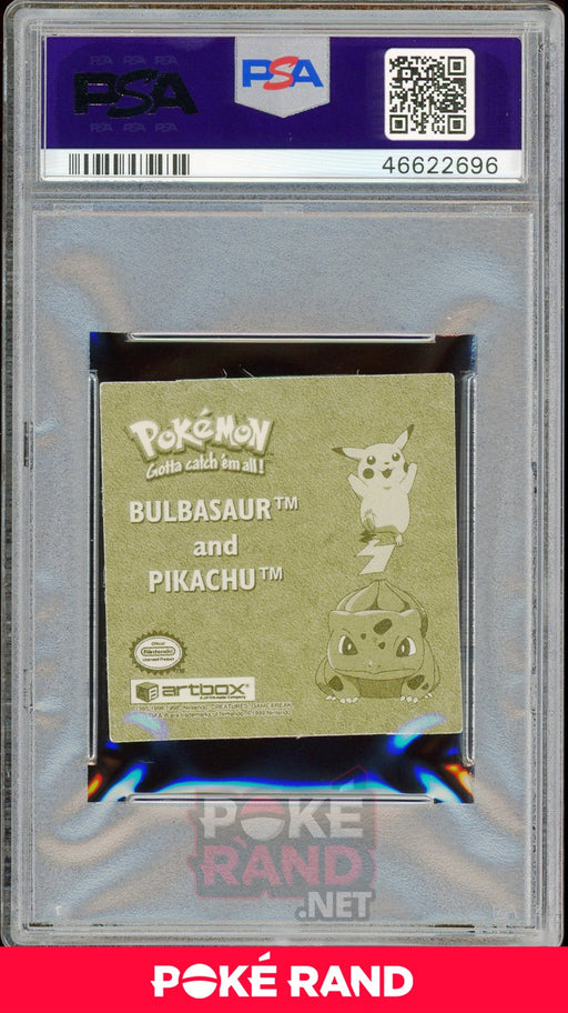 Bulb/ Pikachu R11 PSA 8 - Sticker - PokeRand