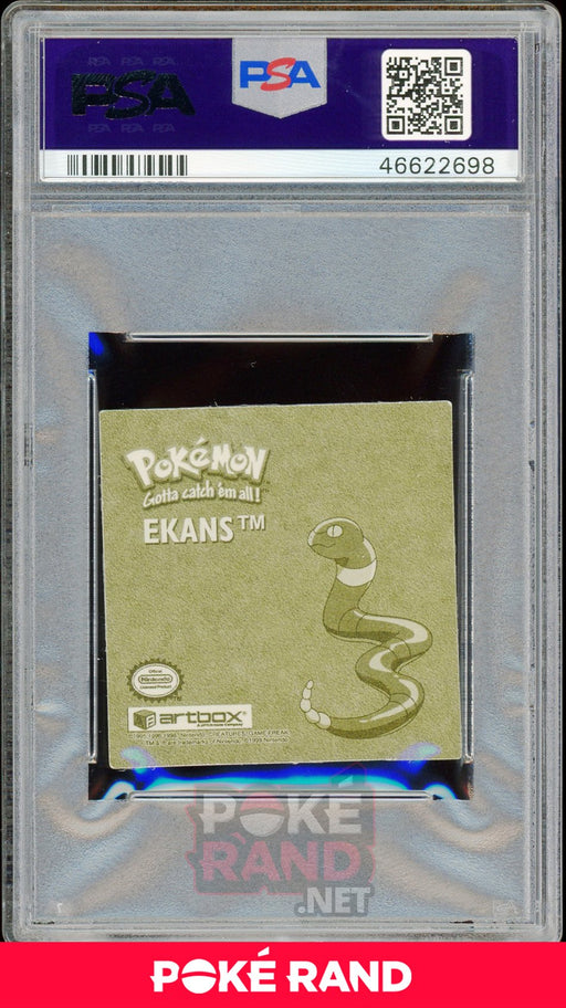 Ekans R13 PSA 8 - Sticker - PokeRand