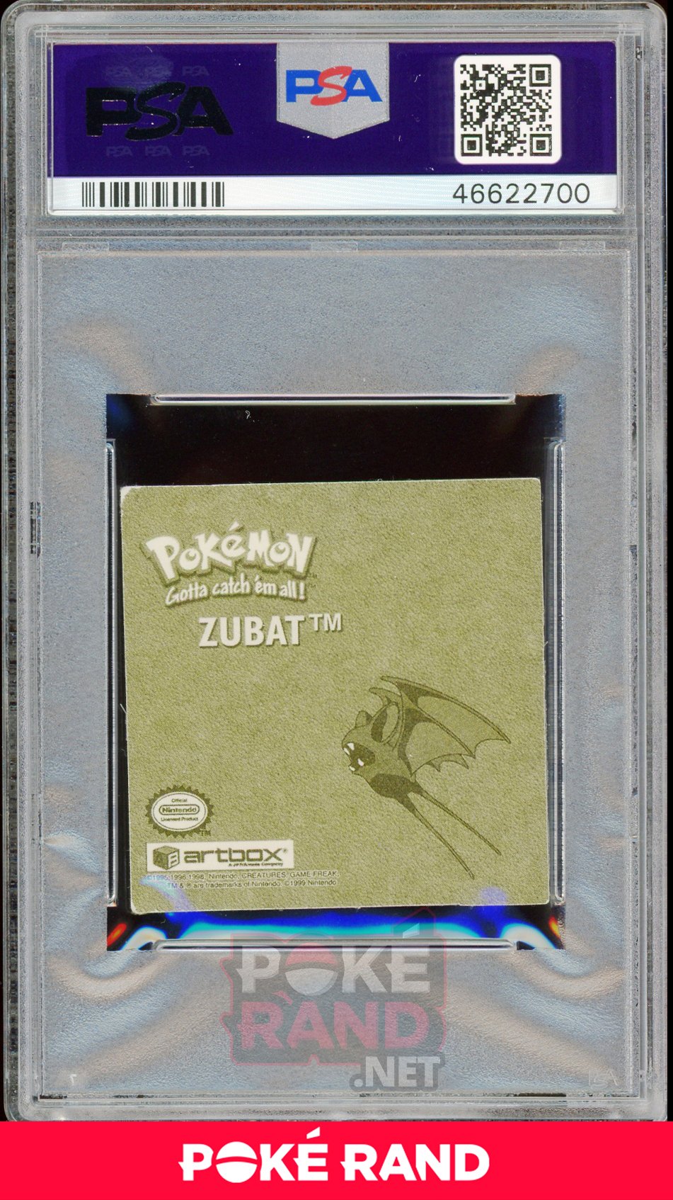 Zubat R15 PSA 7 - Sticker - PokeRand