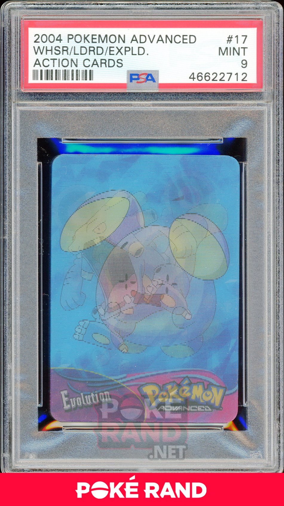 WHSR/LDRD/EXPLD. PSA 9 - Advanced Action - PokeRand