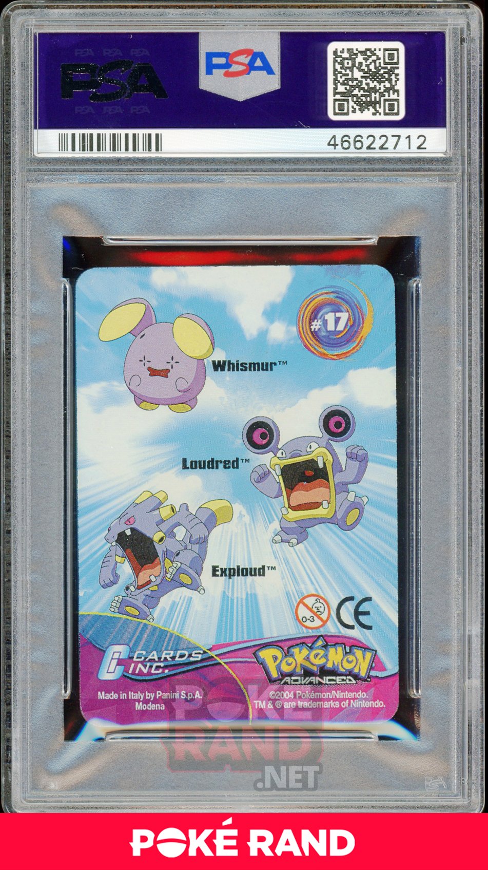 WHSR/LDRD/EXPLD. PSA 9 - Advanced Action - PokeRand