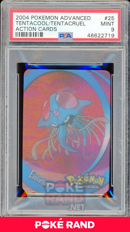 TENTACOOL/TENTACRUEL PSA 9 - Action Flipz - PokeRand