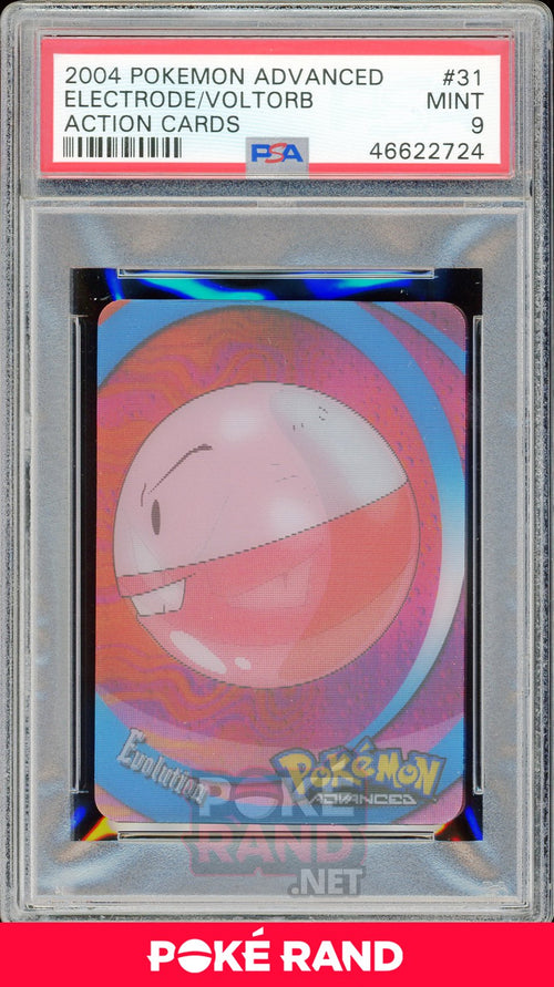 ELECTRODE/VOLTORB PSA 9 - Advanced Action - PokeRand