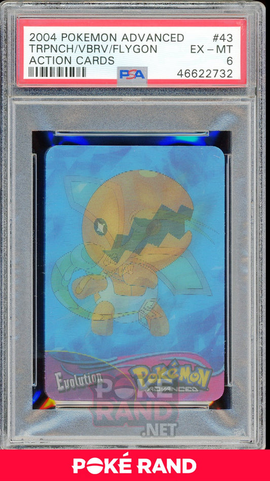 TRPNCH/VBRV/FLYGON PSA 6 - Advanced Action - PokeRand