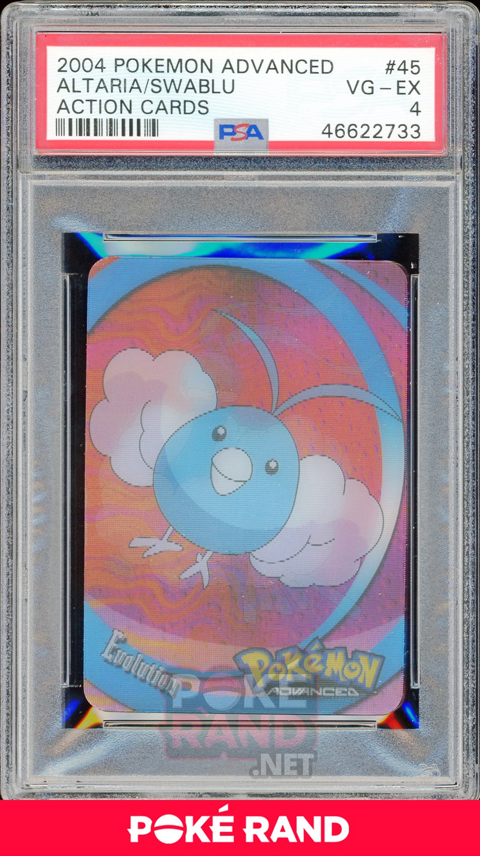 ALTARIA/SWABLU PSA 4 - Advanced Action - PokeRand