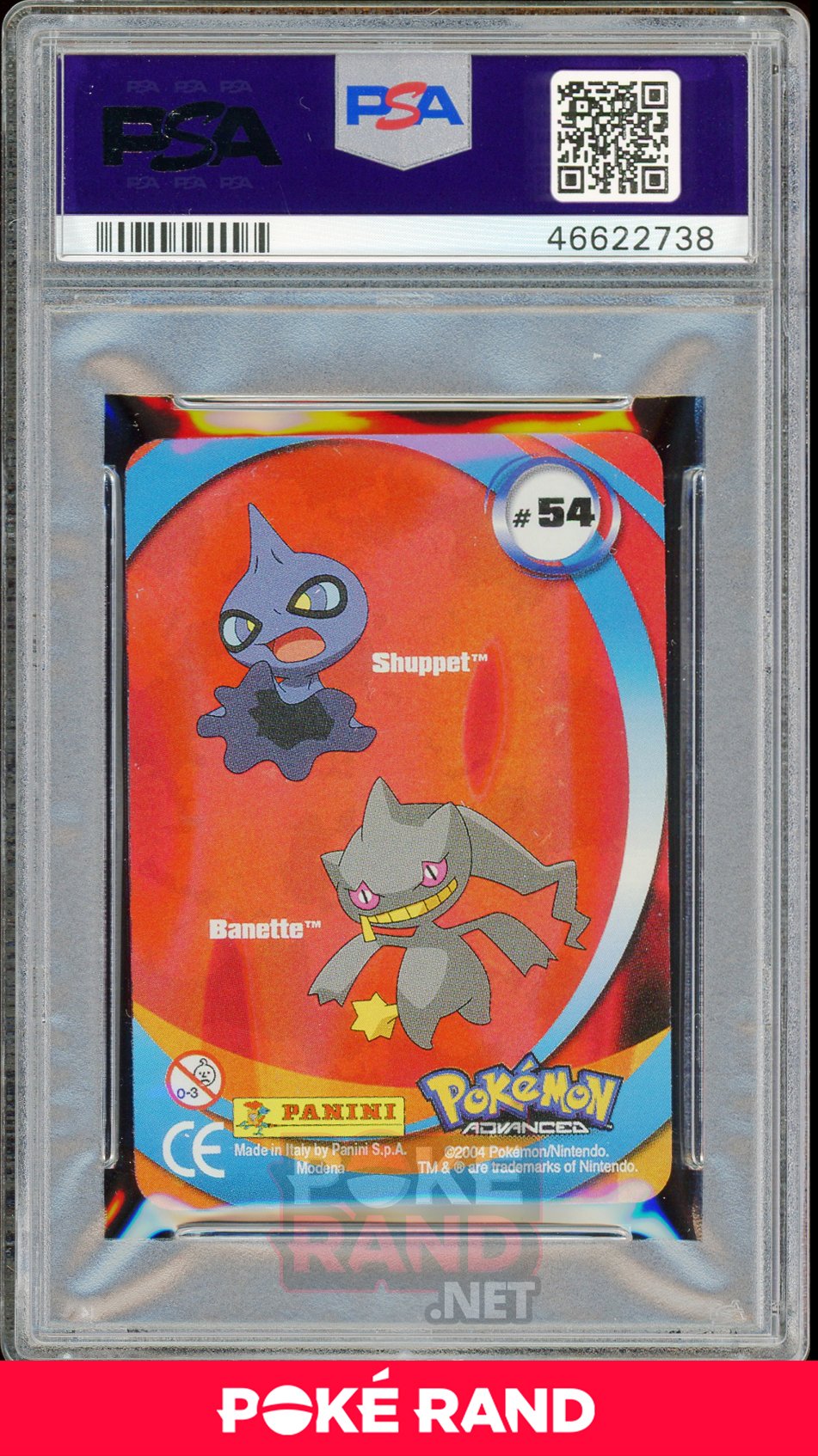 BANETTE/SHUPPET PSA 3 - Advanced Action - PokeRand