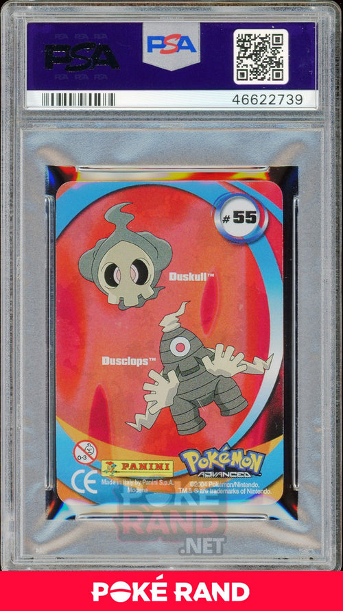 DUSCLOPS/DUSKULL PSA 5 - Advanced Action - PokeRand