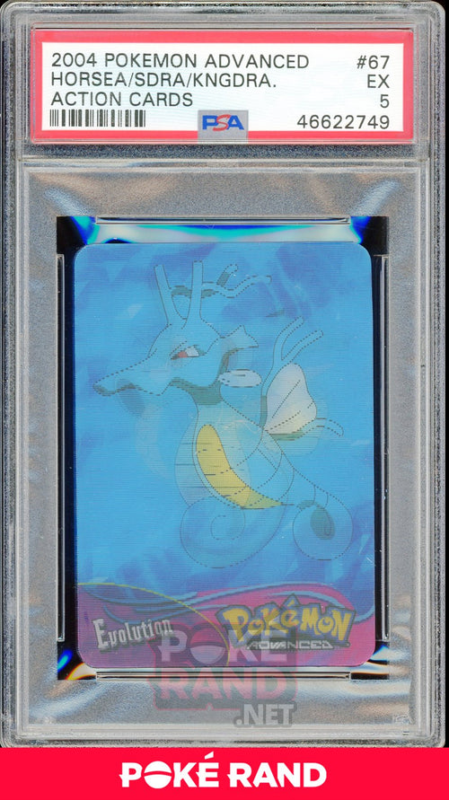 HORSEA/SDRA/KNGDRA. PSA 5 - Advanced Action - PokeRand