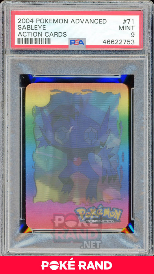 SABLEYE PSA 9 - Advanced Action - PokeRand