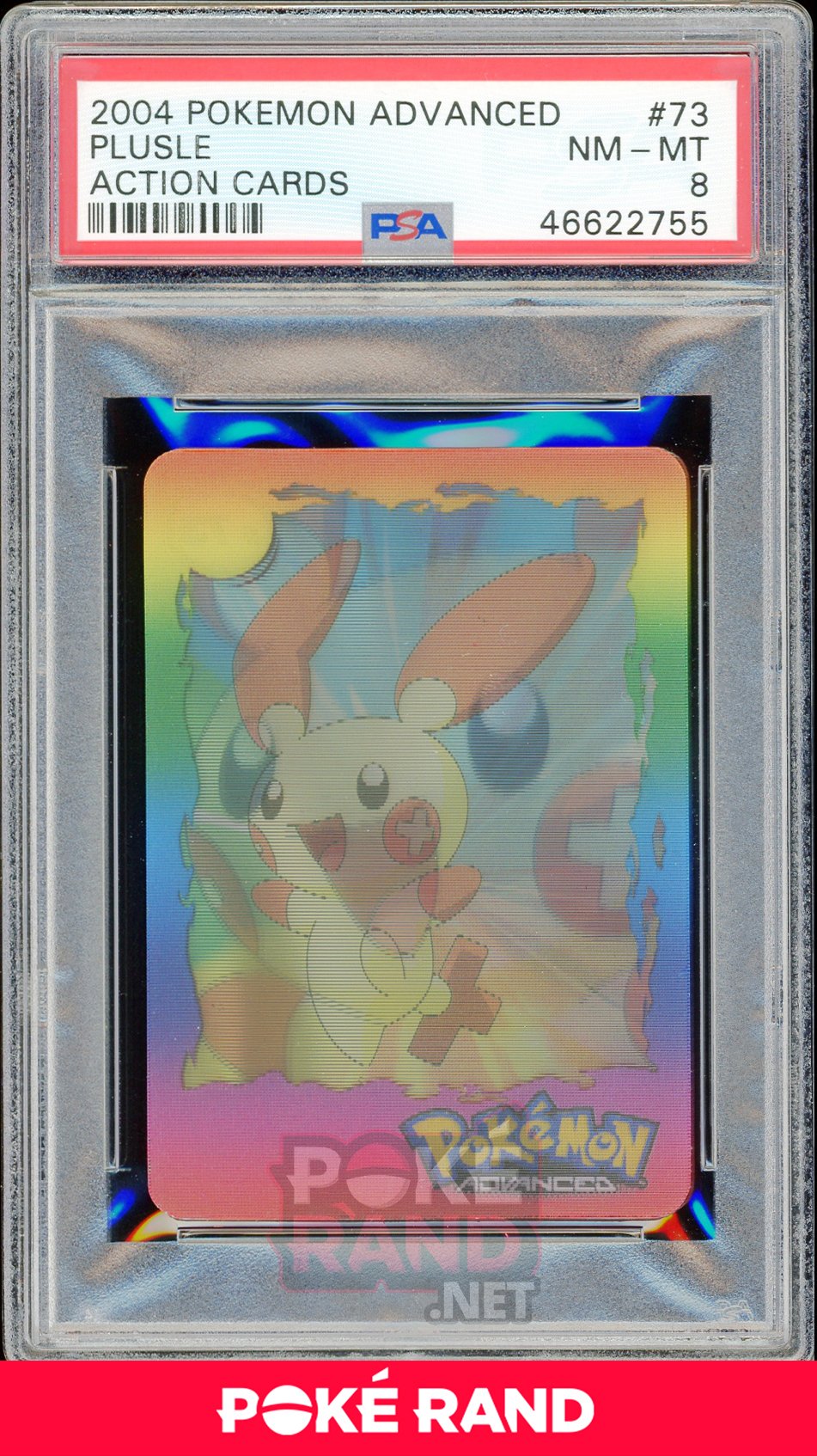 PLUSLE PSA 8 - Advanced Action - PokeRand