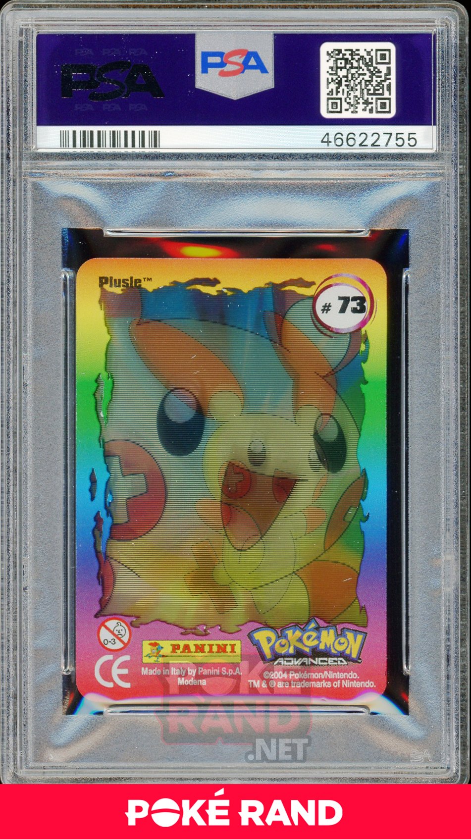 PLUSLE PSA 8 - Advanced Action - PokeRand