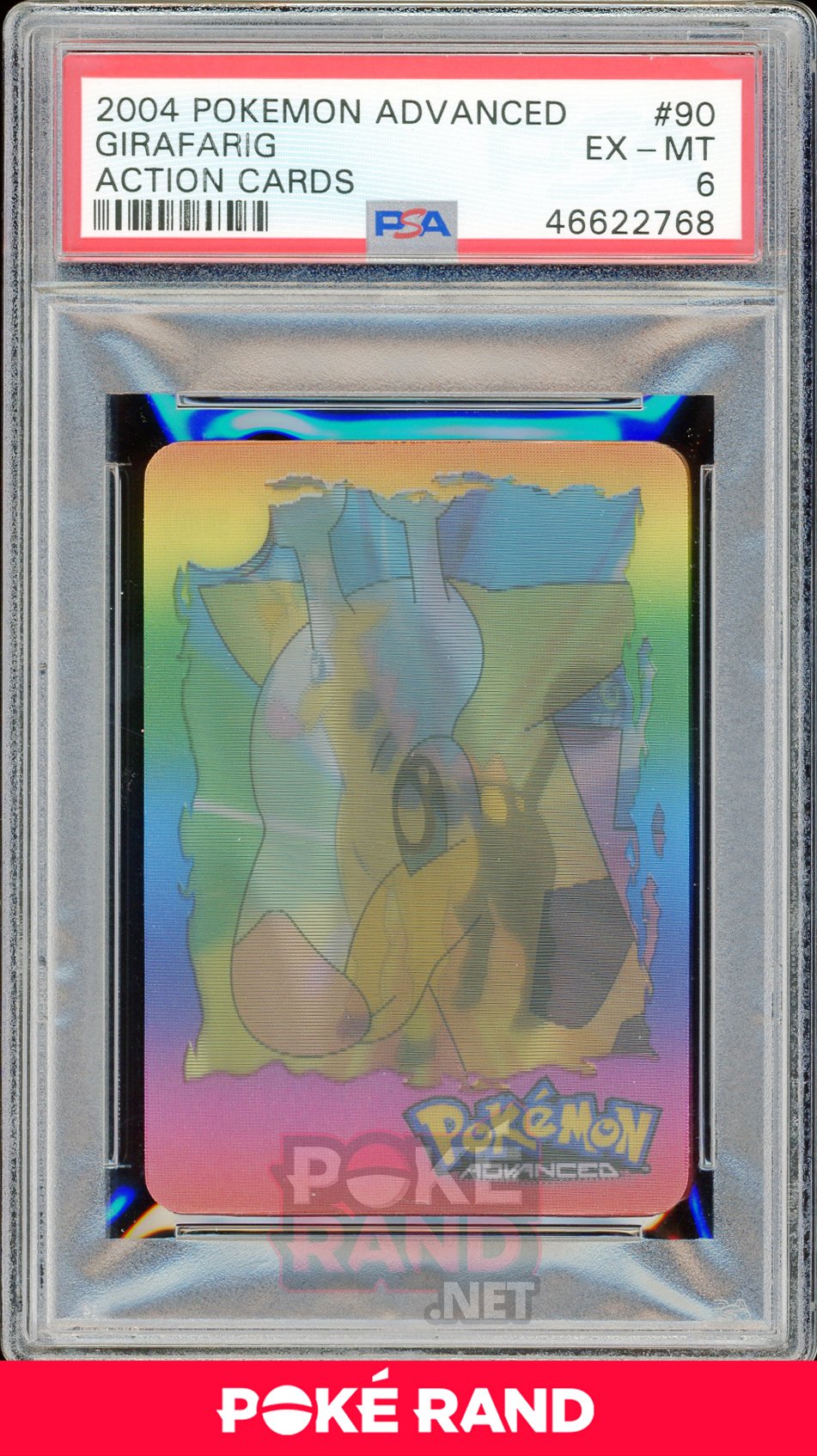 GIRAFARIG PSA 6 - Advanced Action - PokeRand