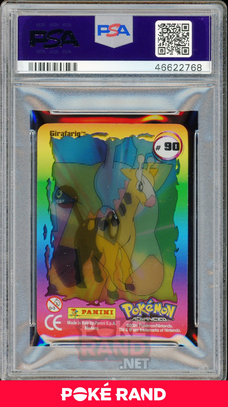 GIRAFARIG PSA 6 - Advanced Action - PokeRand