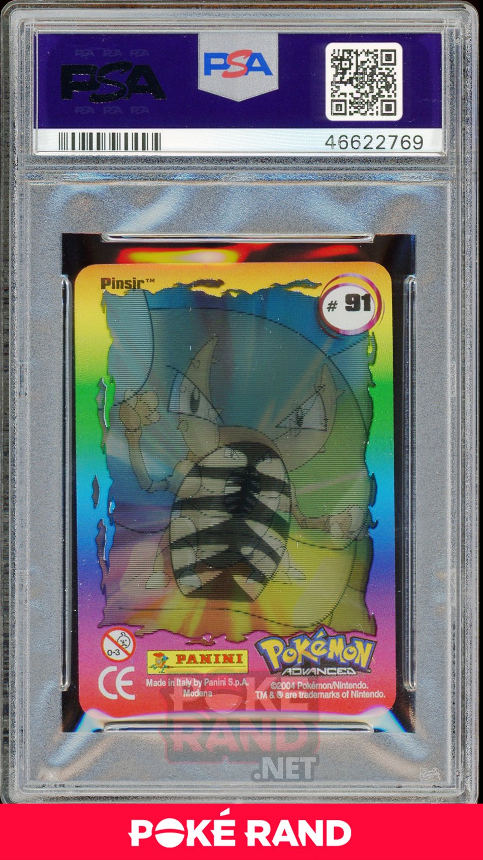 PINSIR PSA 7 - Advanced Action - PokeRand