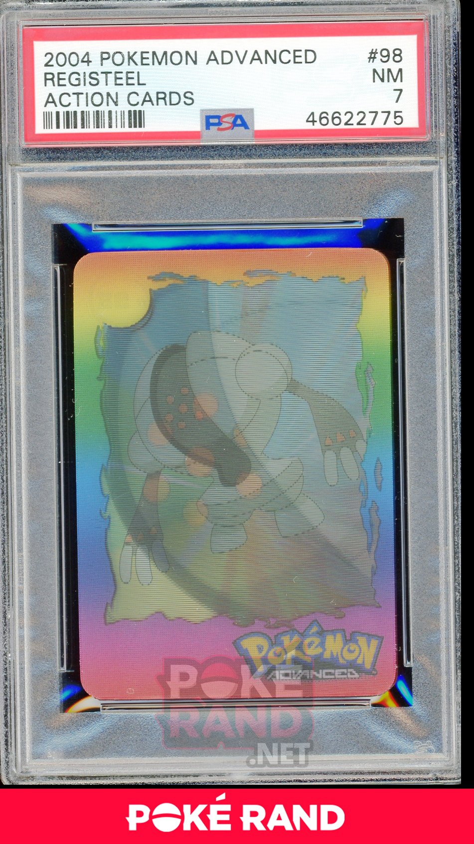 Registeel PSA 7 - Advanced Action - PokeRand