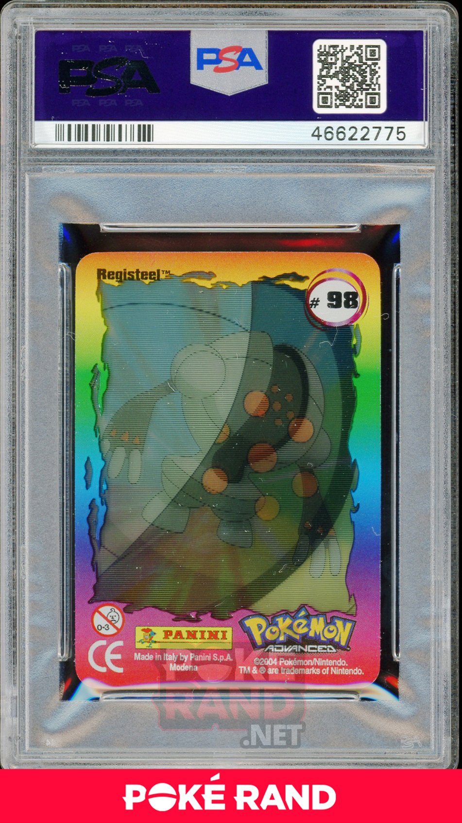 Registeel PSA 7 - Advanced Action - PokeRand