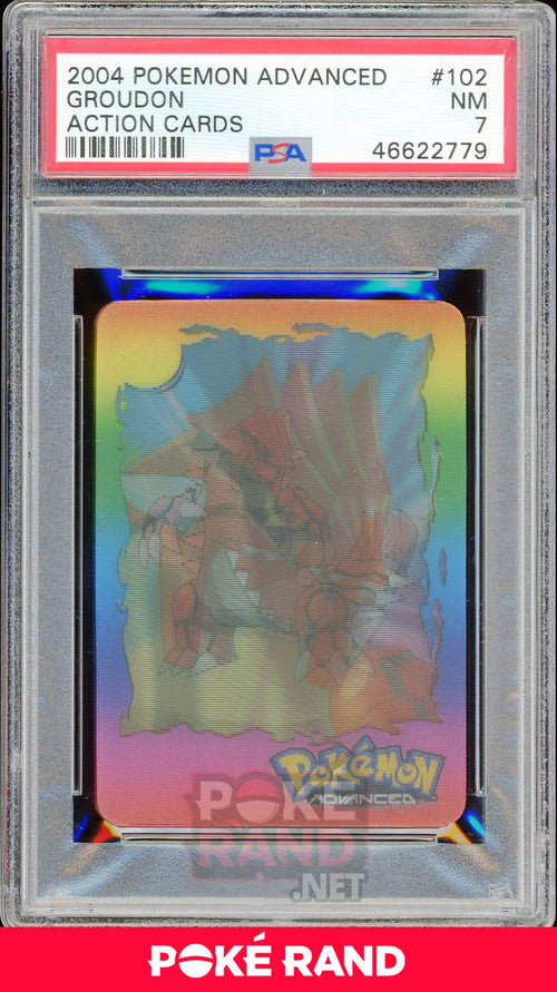 Groudon PSA 7 - Advanced Action - PokeRand