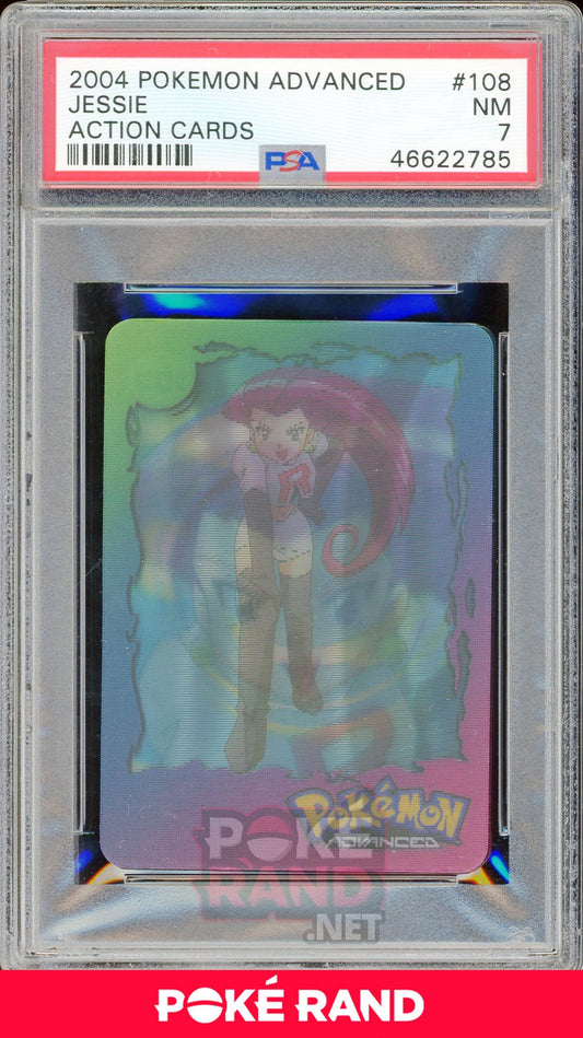 Jessie PSA 7 - Advanced Action - PokeRand