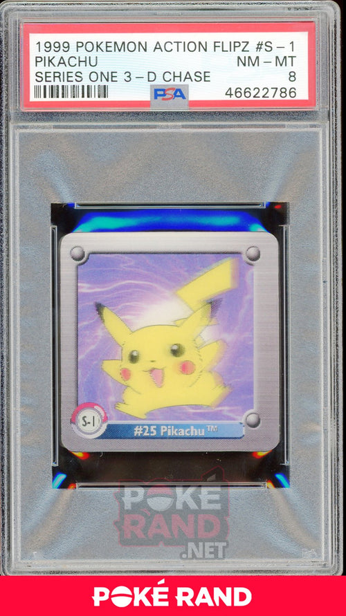 Pikachu S1 PSA 8 - Action Flipz - PokeRand