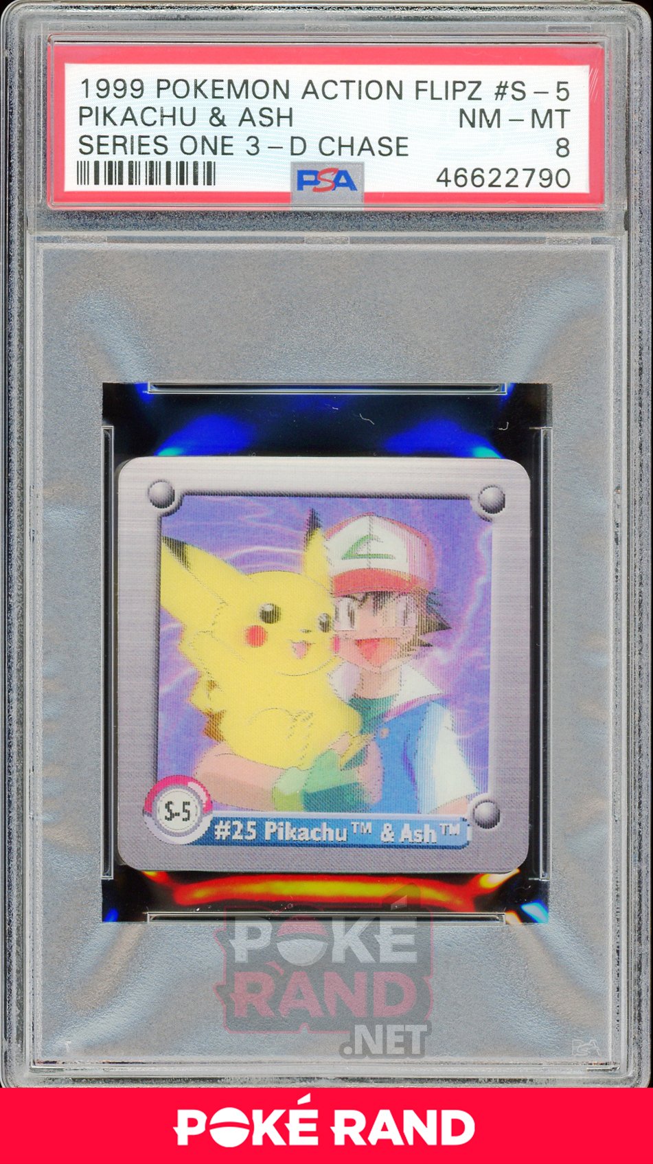 Pikachu & Ash S5 PSA 8 - Action Flipz - PokeRand