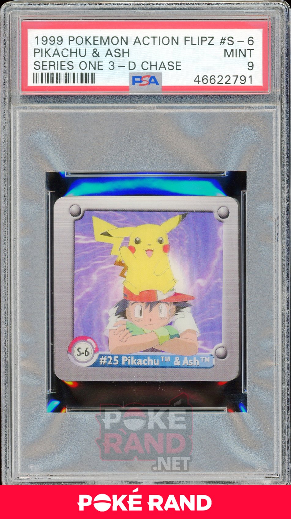 Pikachu & Ash S6 PSA 9 - Action Flipz - PokeRand