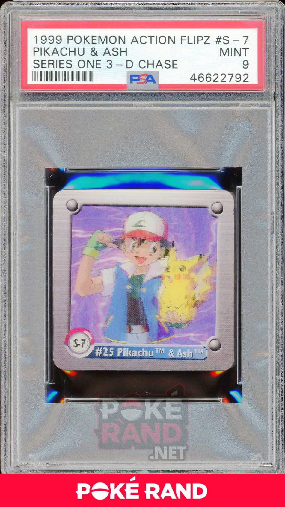 Pikachu & Ash S7 PSA 9 - Action Flipz - PokeRand