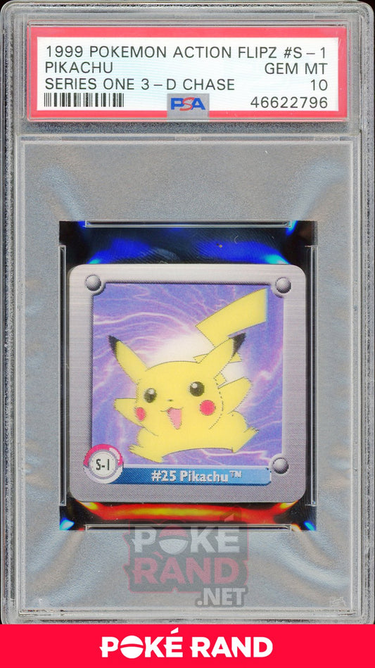 Pikachu S1 PSA 10 - Action Flipz - PokeRand