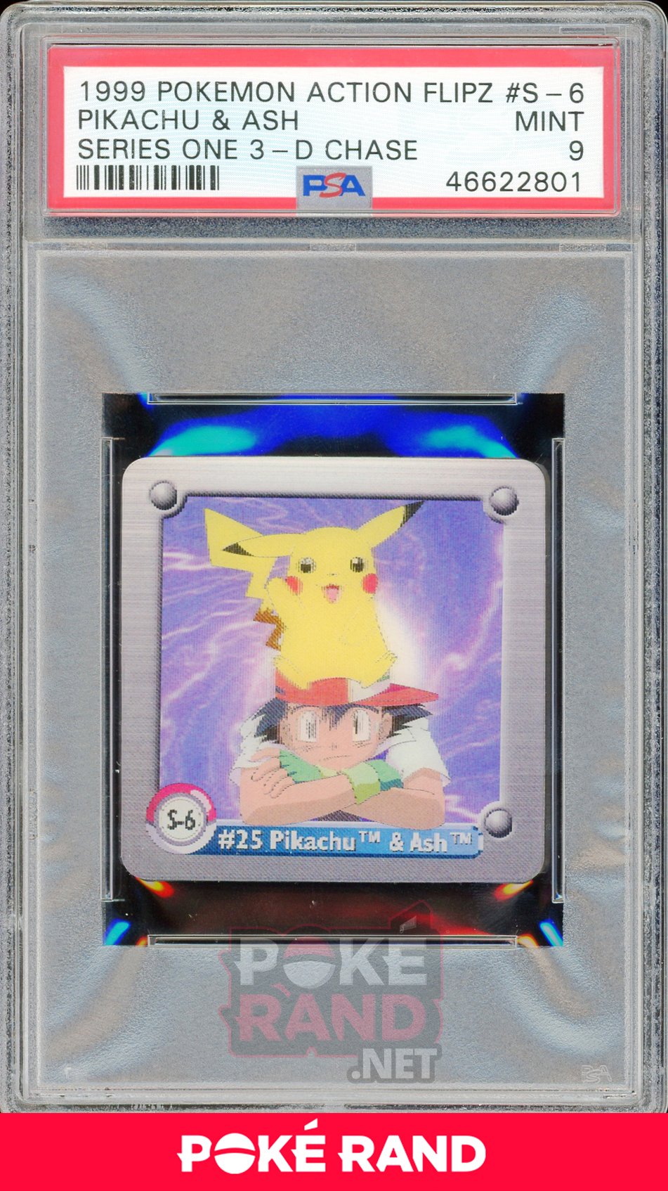 Pikachu & Ash S6 PSA 9 - Action Flipz - PokeRand