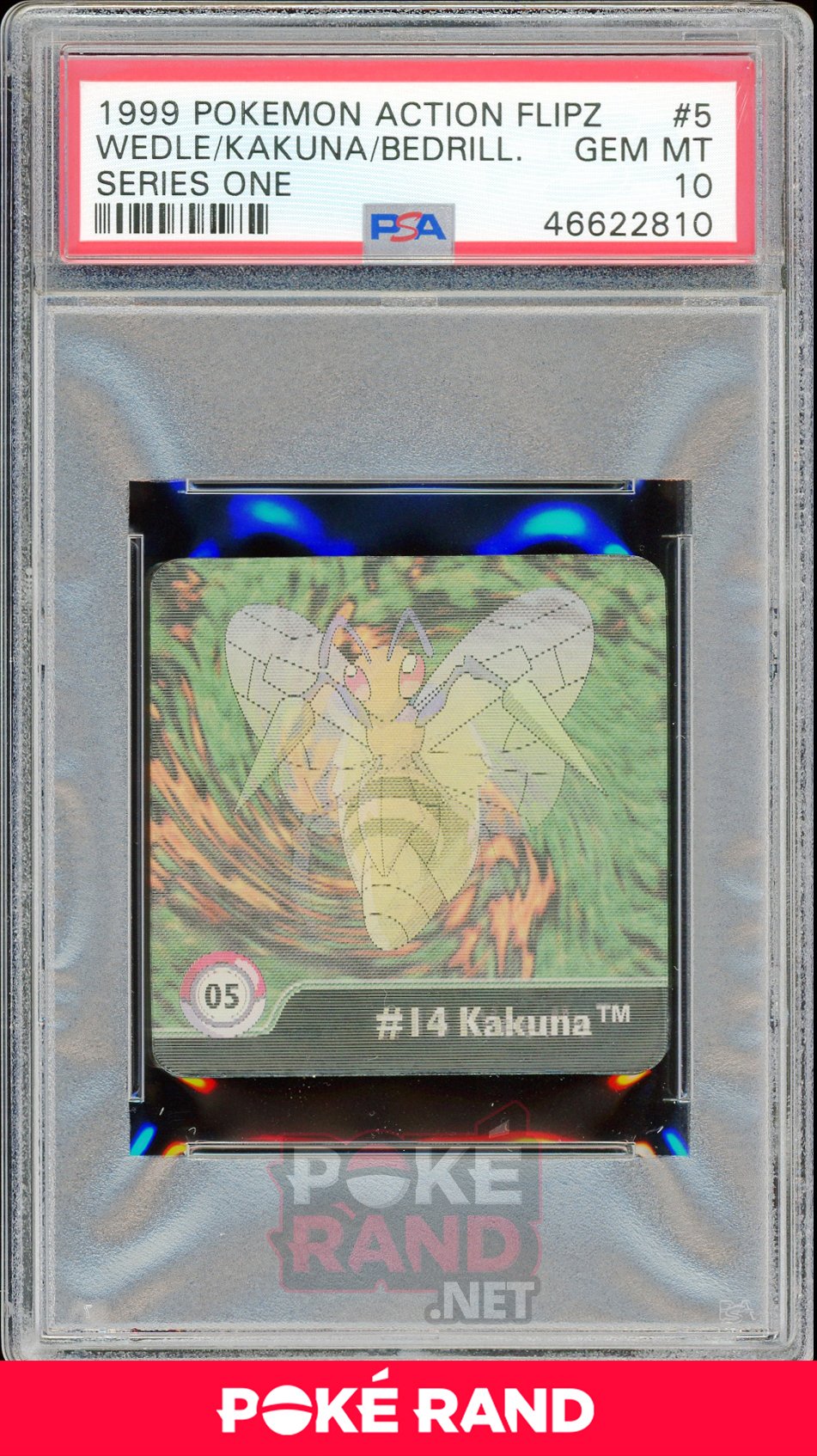 WEDLE/KAKUNA/BEDRILL. PSA 10 - Action Flipz - PokeRand