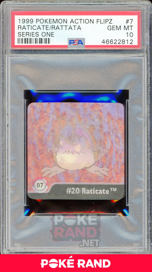 RATICATE/RATTATA PSA 10 - Action Flipz - PokeRand